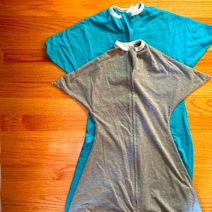 (2) Zipadee-Zip transition sleep sacks.